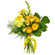 Желтый букет из роз и хризантем. Сочи